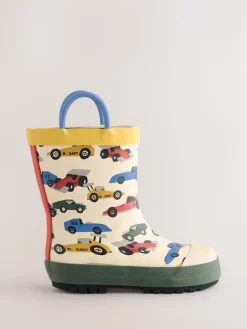 Best Next - Bottes de pluie à poignée Voitures neutres