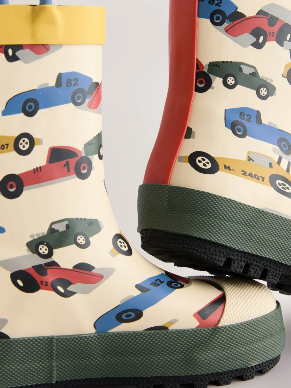 Best Next - Bottes de pluie à poignée Voitures neutres
