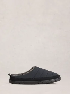 White Stuff Mule bouffante en nylon|Homme Chaussons