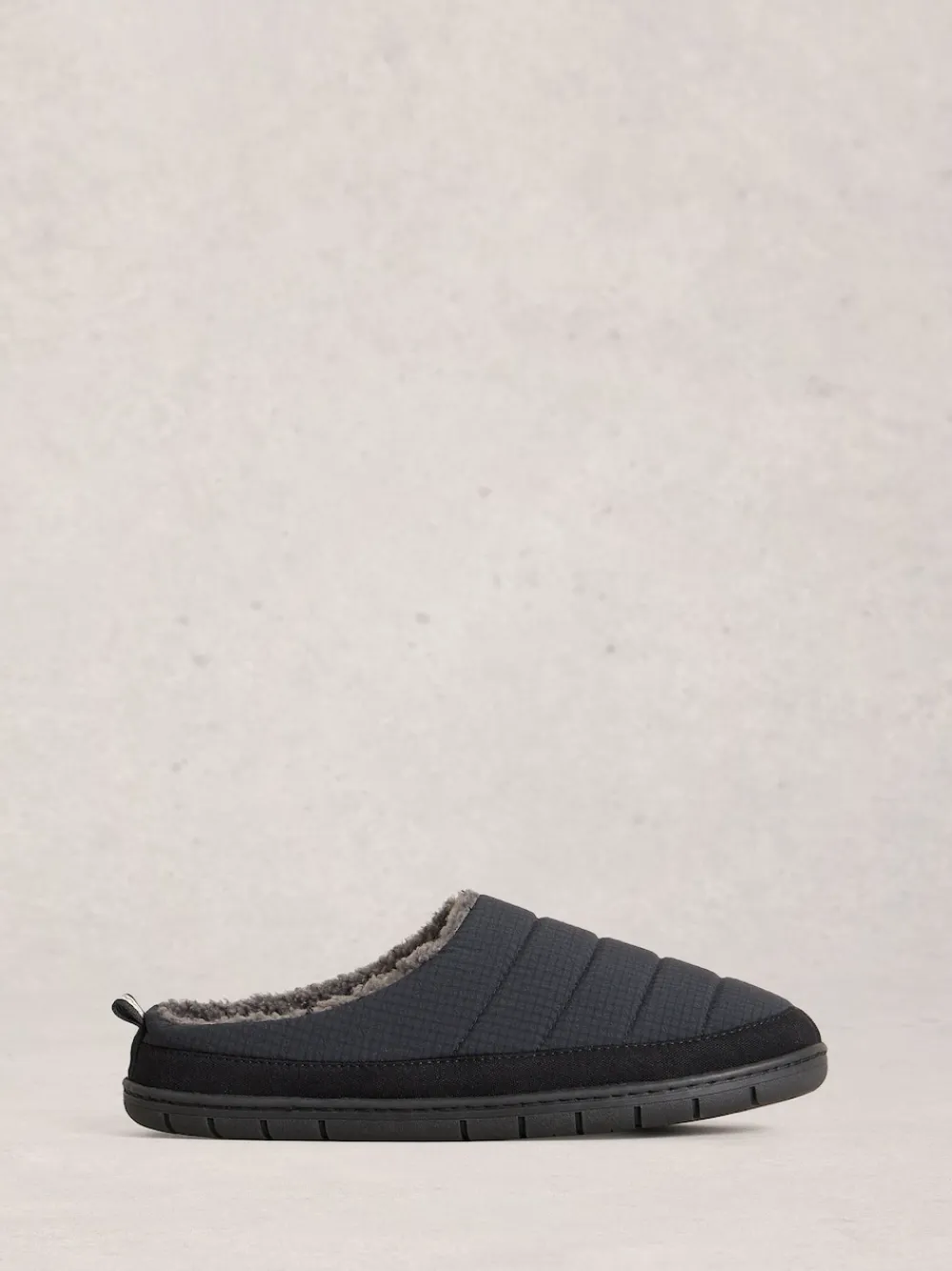 White Stuff Mule bouffante en nylon|Homme Chaussons